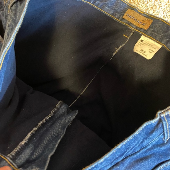 2/$75 💥 - JEANS | Men’s Hathaway fleece lined jeans size 38 - Picture 4 of 5